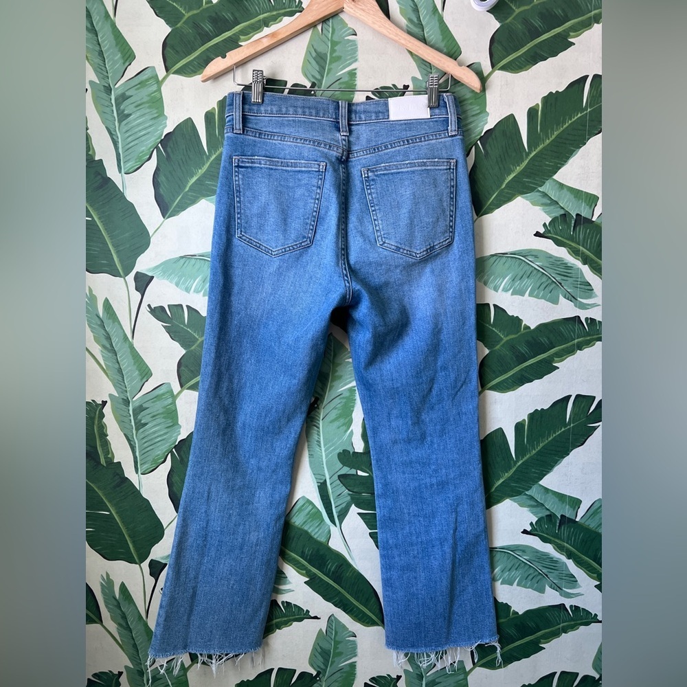 Pistola Womens Medium Wash Lennon Crop Boot Leg Jean Zuma Denim 27 - Picture 10 of 15